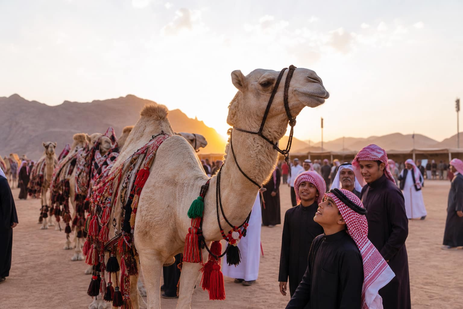 Camel Club celebrating World Camel Day and heritage