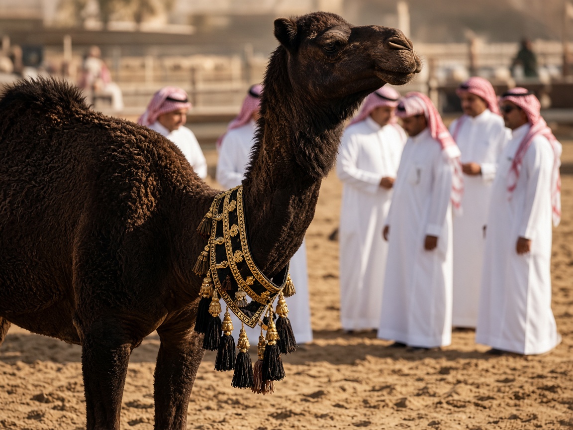 هجن سباق معروضة للمزايدة