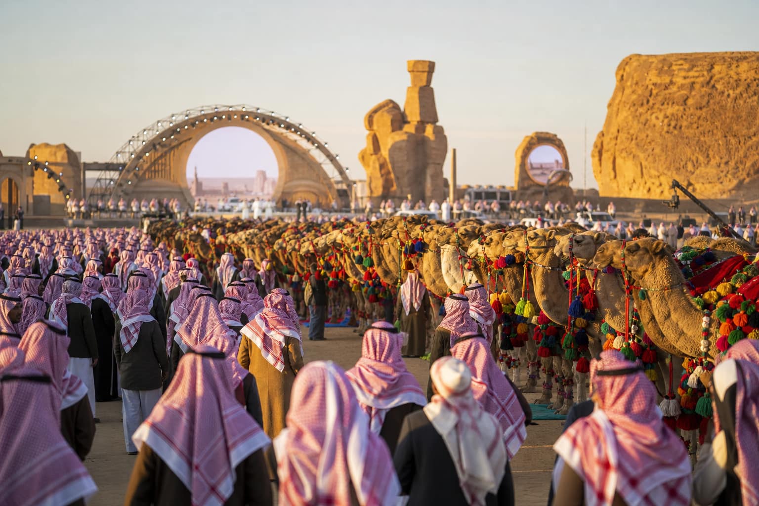 انطلاق مهرجان الملك عبدالعزيز للإبل 2025